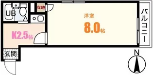 第13やたがいビル【3階】の間取り