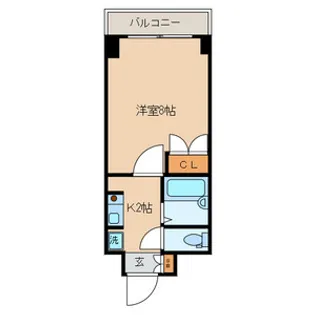 BLUROCK秋葉原【2階】の間取り