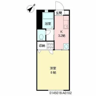 ファレノ【1階】の間取り