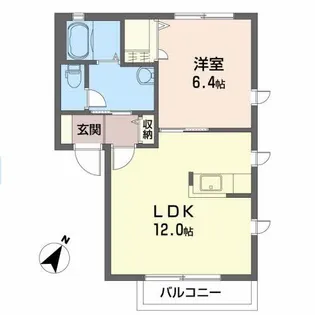 サングリーン鹿野V【2階】の間取り