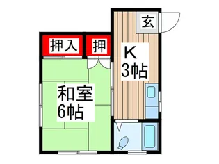 第一トライコ-ポ【2階】の間取り