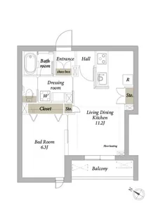 リコラータ【4階】の間取り
