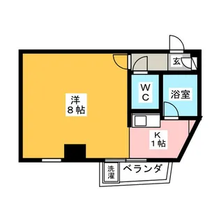 アストリー大喜【4階】の間取り