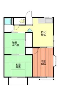 メゾンドエピック【2階】の間取り
