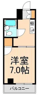 ワナー桜木【2階】の間取り