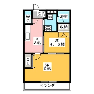 エクセル零【2階】の間取り