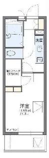 レオパレス月見ヶ丘【2階】の間取り