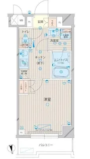 ルーブル上板橋【1階】の間取り