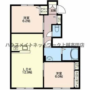 MastTown下門前【1階】の間取り