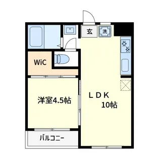 ルミエール町屋【3階】の間取り