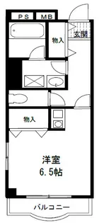 ヒルズエコー【3階】の間取り