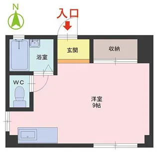 コーポ丸山【2階】の間取り