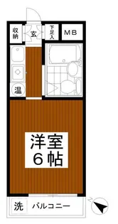 ベルエポック松木【3階】の間取り