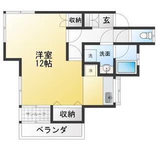 ベルハイム【2階】の間取り