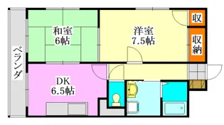 メゾンミカド【3階】の間取り