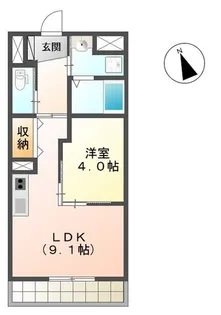 シリウス(Sirius)【2階】の間取り