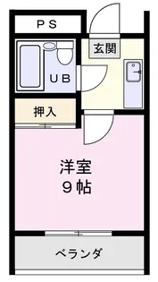 ユニプラザ【3階】の間取り