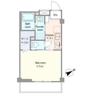 リテラグローヴ【1階】の間取り