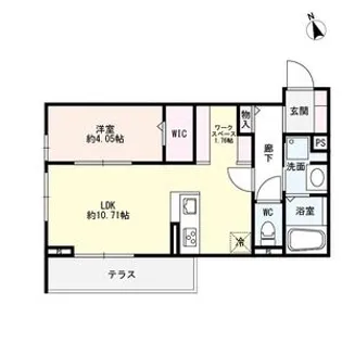 グリーンゲイブル【2階】の間取り