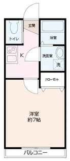 ベルガーデン【2階】の間取り