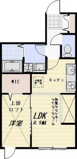 ミーツハオス【1階】の間取り