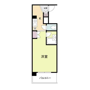 フォレストコート長瀬【1階】の間取り