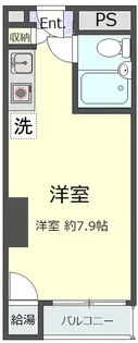 シャルマン築地明石町【2階】の間取り