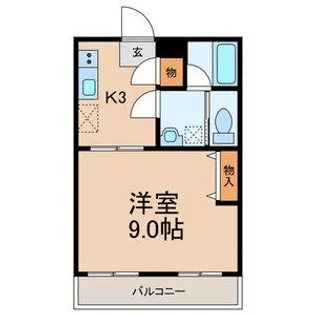 ベイサイドヒルズK【2階】の間取り