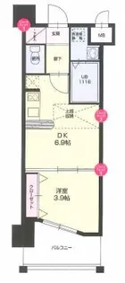 ギャランティー21博多 ORIENT BLD No.66【7階】の間取り