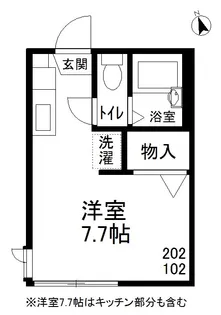 メゾン一刻【2階】の間取り