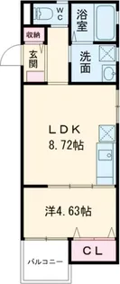 T-Regno野伏間 B棟【2階】の間取り