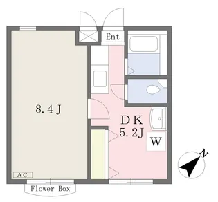 コテージタカダ【3階】の間取り