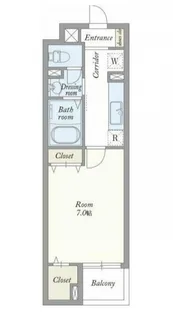 レシデンシアSK【2階】の間取り