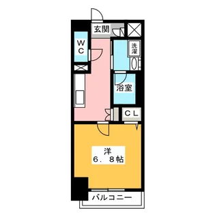 STAY【4階】の間取り