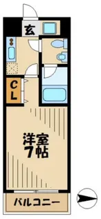 アポー堀之内【5階】の間取り