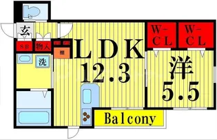 Orion Palace【1階】の間取り