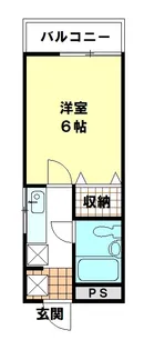 ユリパレス【1階】の間取り