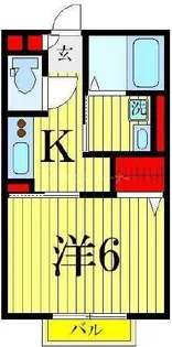 ブランドミール【2階】の間取り