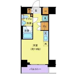 クラリッサ大通り公園【5階】の間取り
