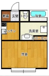 フォレストガーデンA棟【1階】の間取り