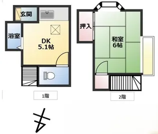 メゾン三浦の間取り