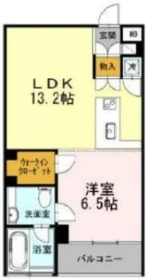 カスタリア目黒長者丸【2階】の間取り