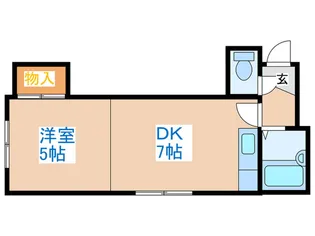サンルート【1階】の間取り