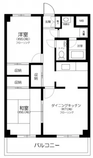 プラムガーデン【1階】の間取り