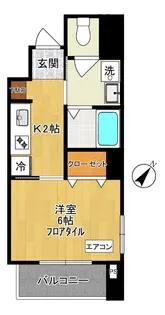 Rosso Corsa -ロッソ コルサ-【2階】の間取り