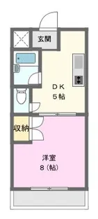 メゾン美鈴【2階】の間取り