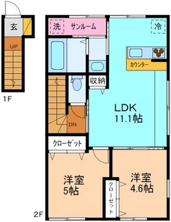 まほろ【2階】の間取り