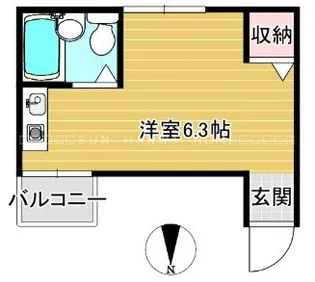 リノン東山本【3階】の間取り