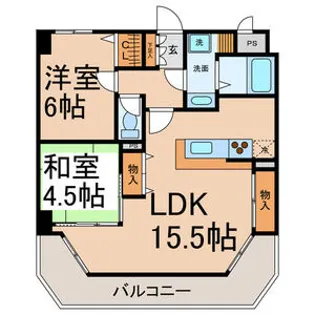 グランデ和【1階】の間取り