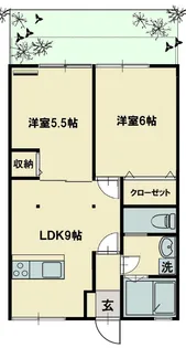 志幸39サフラン【1階】の間取り